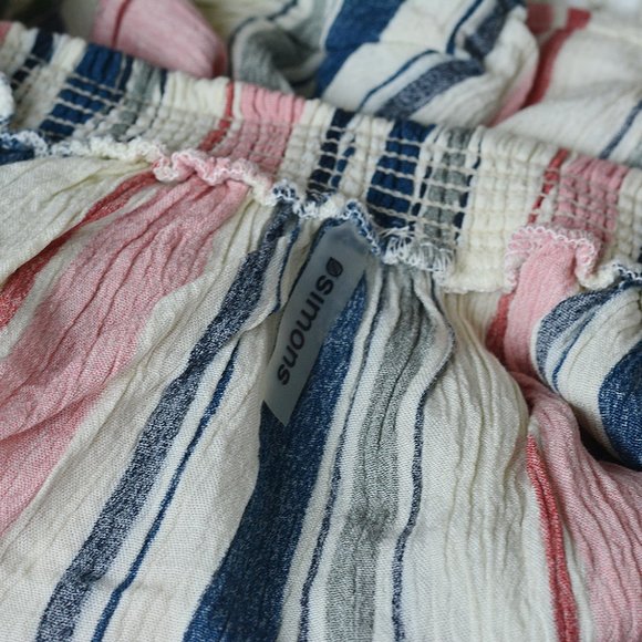 Simons Striped Two-Piece Set - Picture 4 of 7